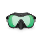 Seeker Mask Fourth Element black with green contrast lens