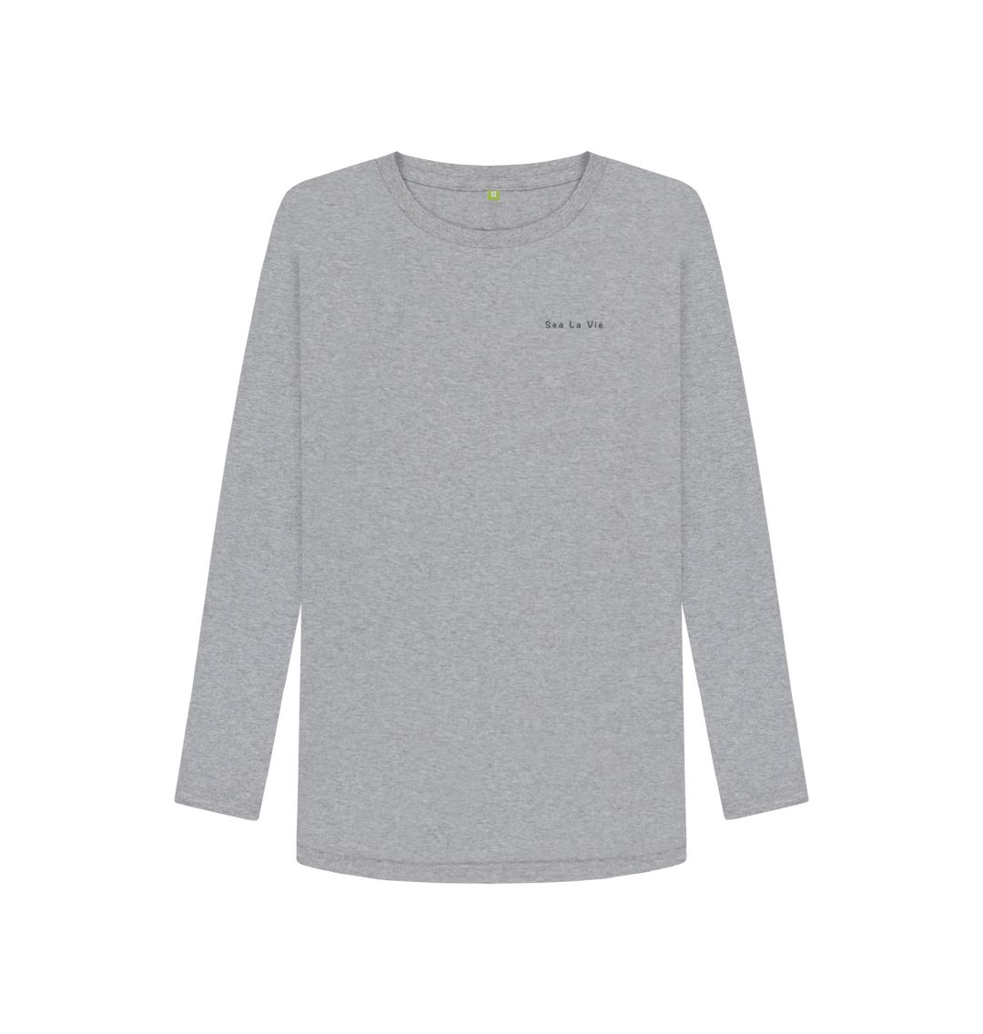 Athletic Grey Sea la vie Long sleave DesignedByJoost