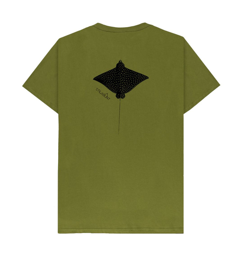 Moss Green Spotted Eagle Ray DesignedbyJoost