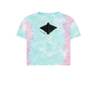 Pastel Tie Dye Spotted Eagel Ray short t-shirt DesignedByJoost