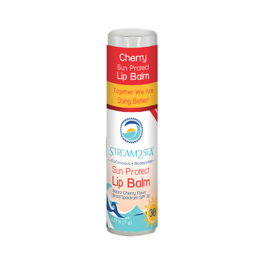 Cherry Sun Protect Lip Balm Spf30