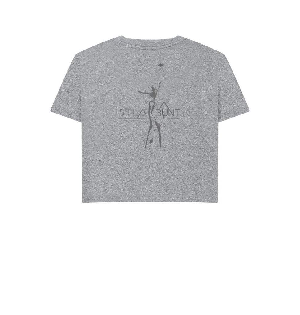 Athletic Grey Freediver DesignedbyJoost Box T-Shirt Women