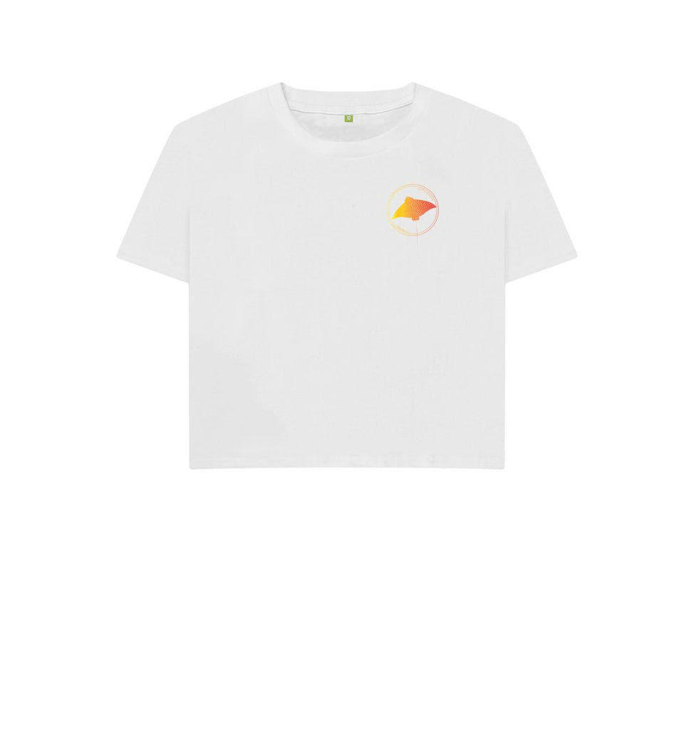 White Freediver DesignedbyJoost Box T-Shirt Women